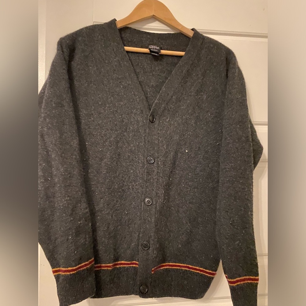 Harry Potter Gryffindor wool cardigan size L